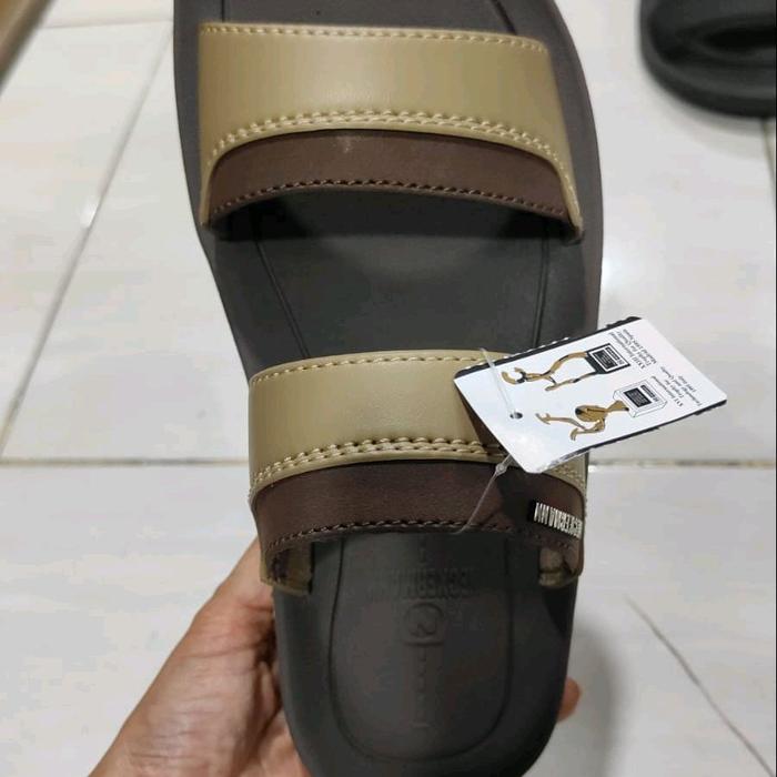 Neckerman Sandal Kulit Karet Pria Nyaman dan Tahan Lama untuk Aktivitas Sehari-hari