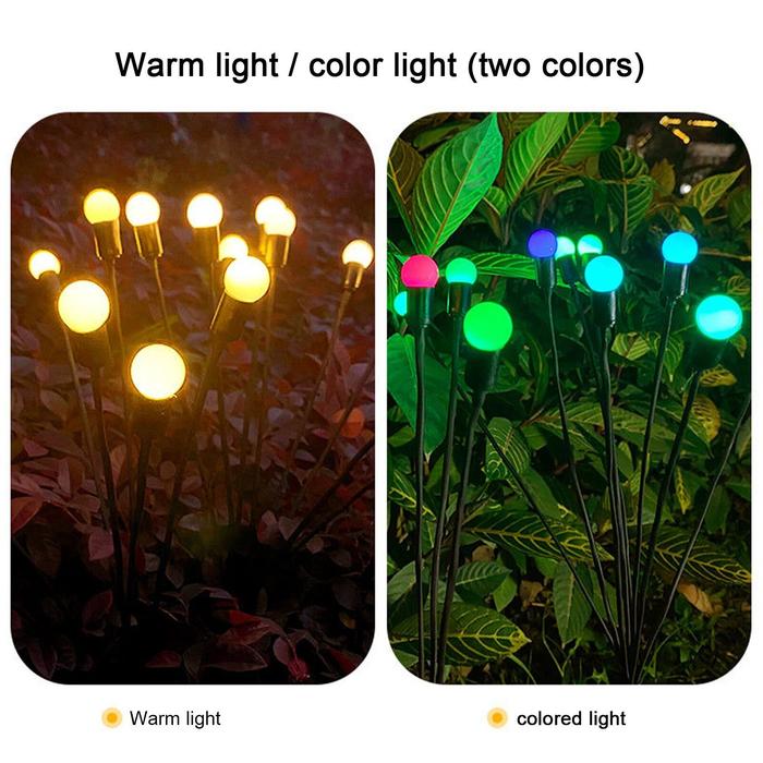Firefly Tahan Air Lampu Halaman Lampu Surya Led untuk Halaman Taman