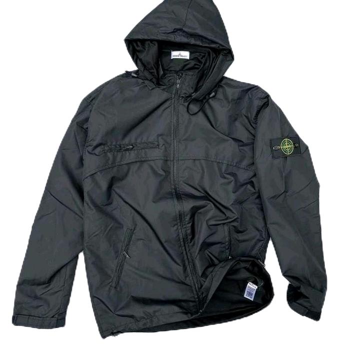 Jaket Stone Island Jaket Dewasa Parasut Semi Waterfroof Stylish Elegan Casual untuk Pria dan Wanita 