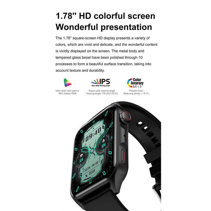 Jam Tangan Pintar Mewah 2022 Jam Tangan Pintar Pria AMOLED Layar HD