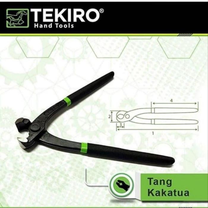 Tekiro Tang Kakatua 9" / Tang Gegep 9" / Tower Pincer 9 Inch