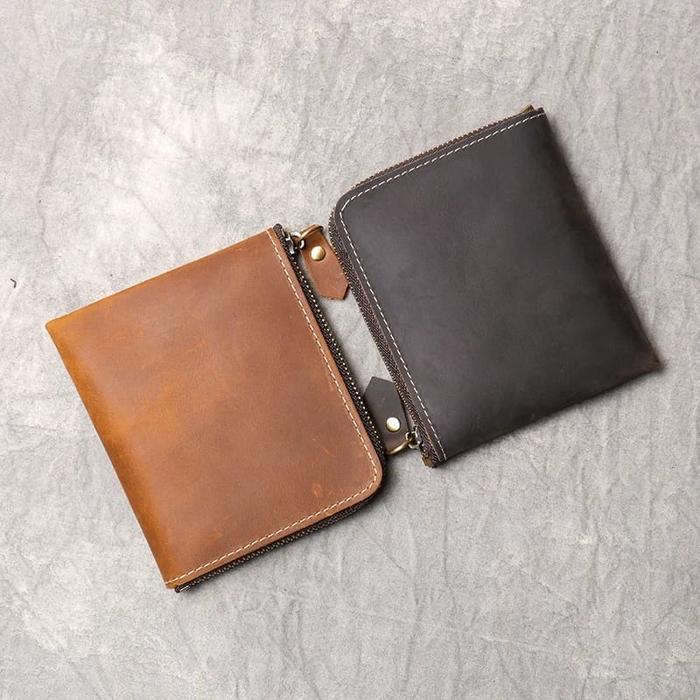 Dompet kulit pria kulit sapi asli Garut
