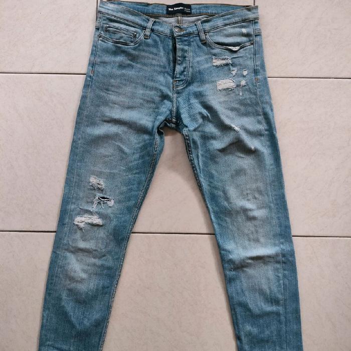 Celana The Kooples ripped jeans Slim fit Ori Second not Wrangler