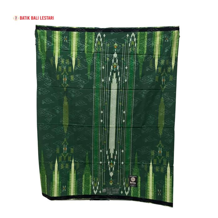 Batik Bali Lestari Sarung Samarinda Hijau Harum Cendana ( 3516 )