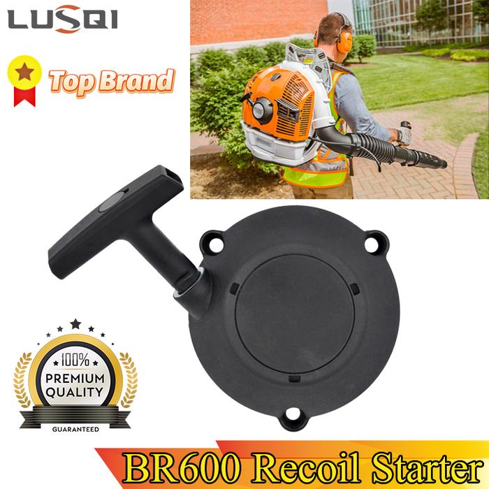 LUSQI Br600 Pull Recoil Starter Backpack Leaf Blower Gasoline Generator Start Part For Stihl BR430/S
