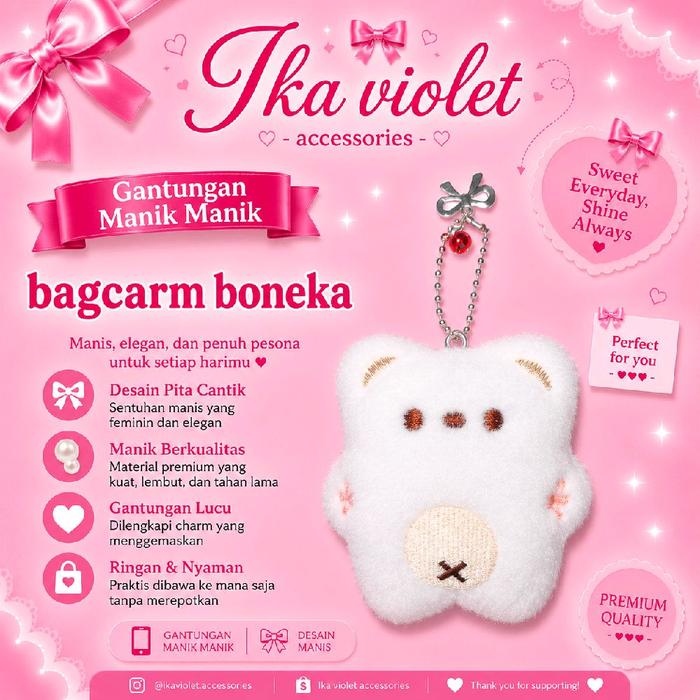 Ika violet - strap hp - gantungan hp - gantungan kunci - gantungan boneka lucu ukurang sedang