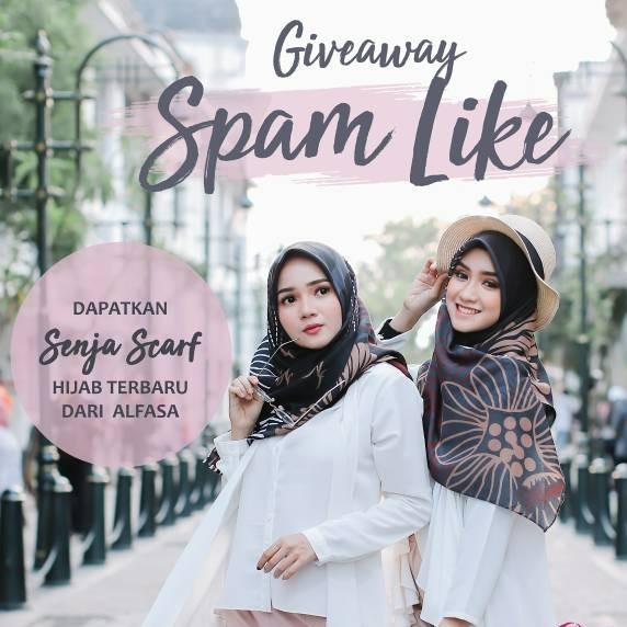 Baru Hijab Segiempat Alfasa Senja Scraft Kerudung Segi Empat AF 171 Hitam Voal Ulreafine Premium