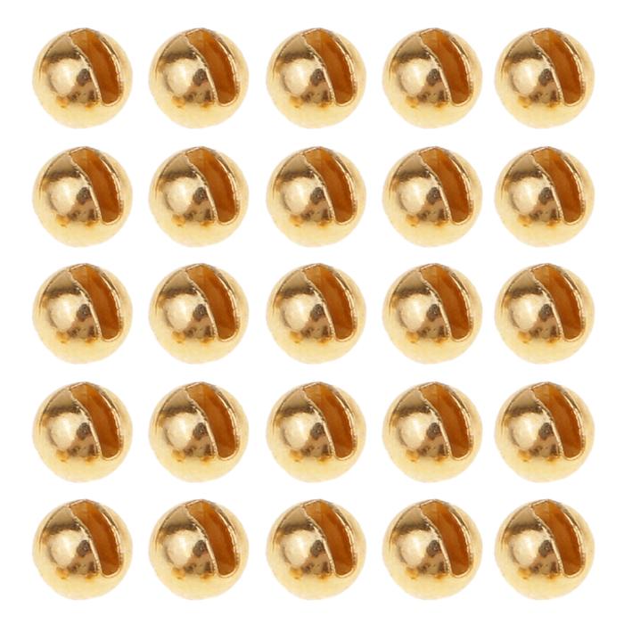 25pcs Fly Tying Slotted Tungsten Beads Fly Tying Material