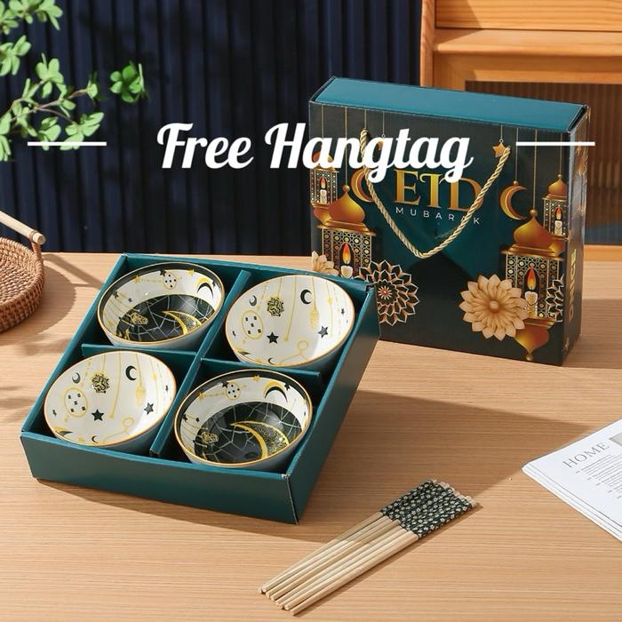 DNICE 2025 Mangkok set hampers lebaran/ Mangkok lebaran / mangkuk keramik / hampers gift