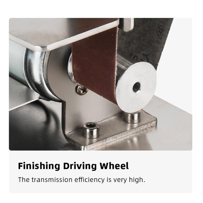 Desktop Grinder Mini Electric Belt Sander Diy Polishing Machine Mesin Amplas Genggam Alat Diy