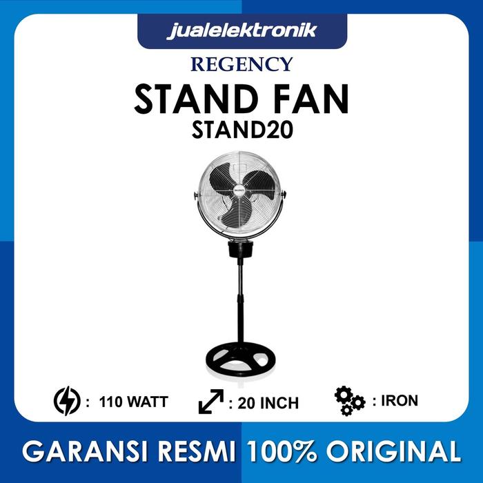 Regency Stand Fan Swing 20 inch STAND20 Kipas Angin Berdiri