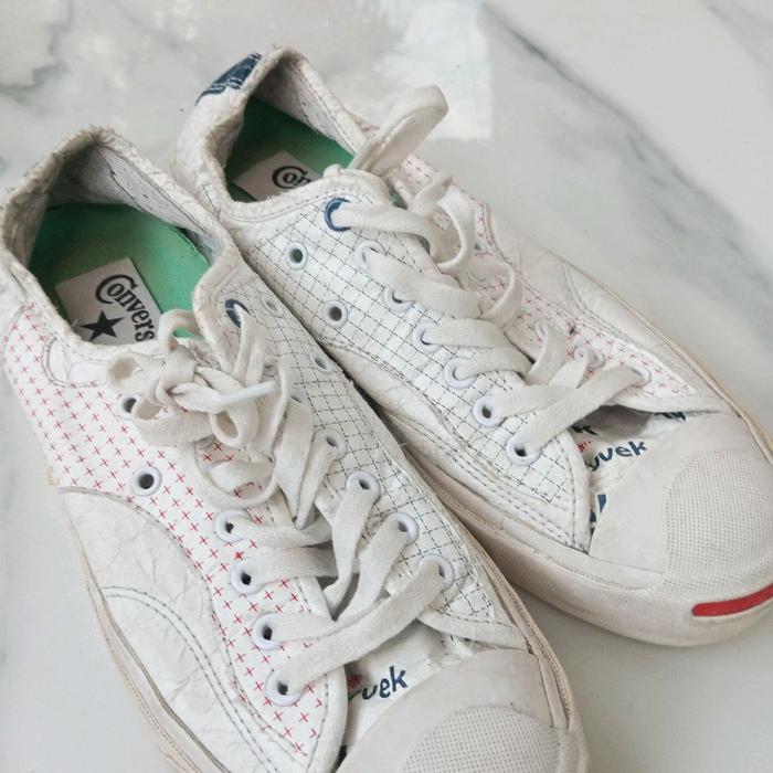 Sepatu Branded Converse Jack Purcell Size 40,5 (Second)