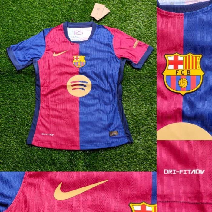 PREMIUM PLAYER ISSUE JERSEY BARCAAAA HOME VAPORKNIT 2024/2025 PLAYER VERSION PI - JERSEY PI MURAH