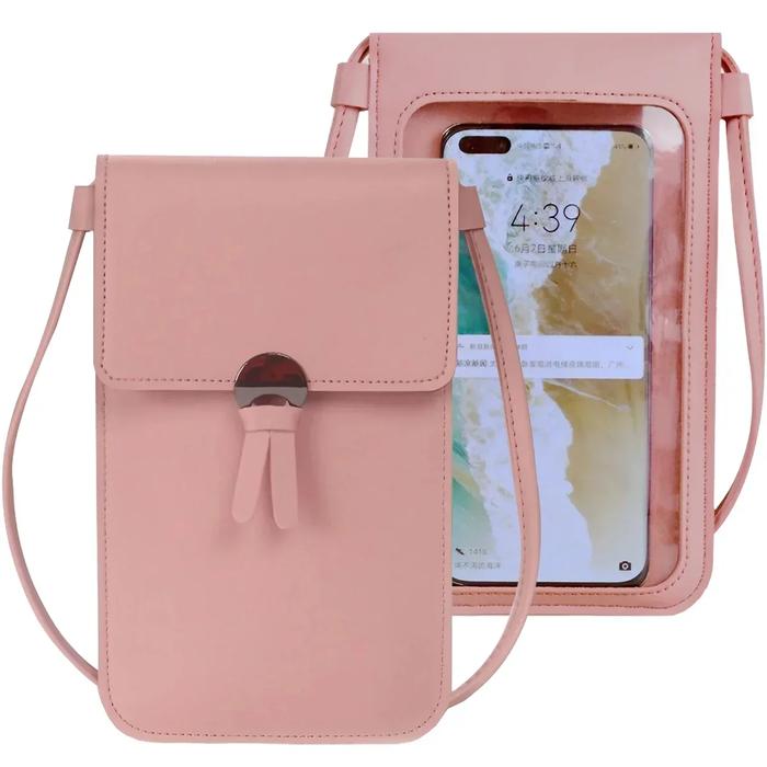 KISMIS Small Bag - New Transparent Touchable Shoulder Bag for Women, Crossbody Girl Fashion Mobile P