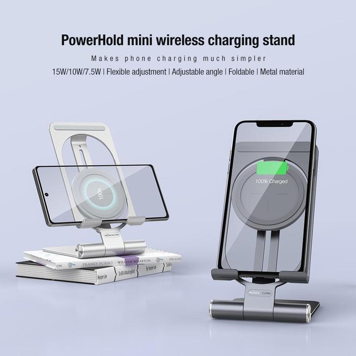 iLEPO Qi Wireless Charger Stand for iPhone 12 12 Pro 11 Pro Fast