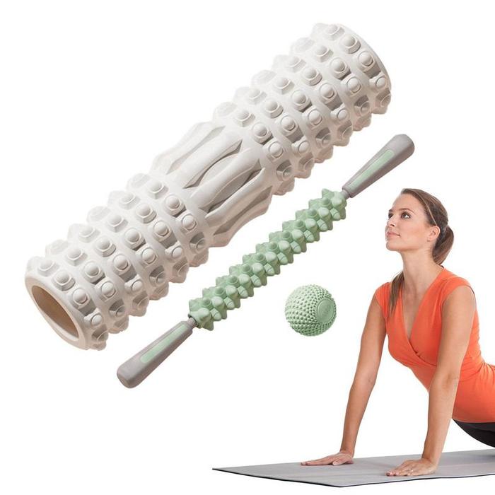 Muscle Roller For Legs Manual Pilates Leg Roller Foam Roller