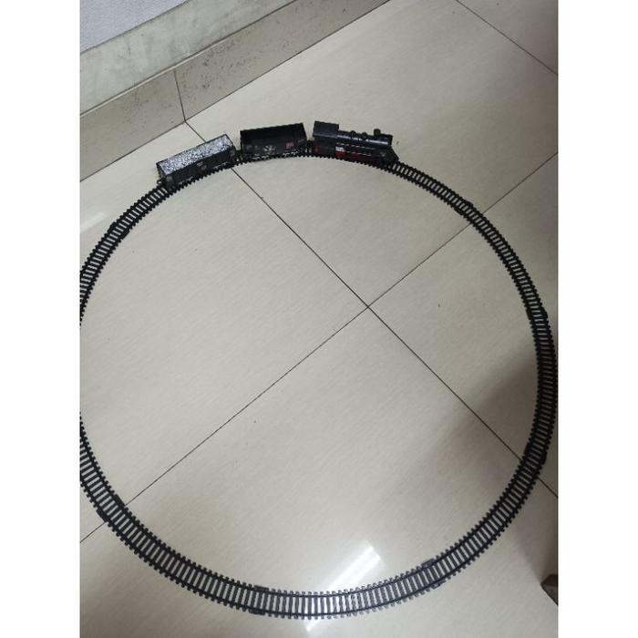 Mainan kereta rail king 13pcs