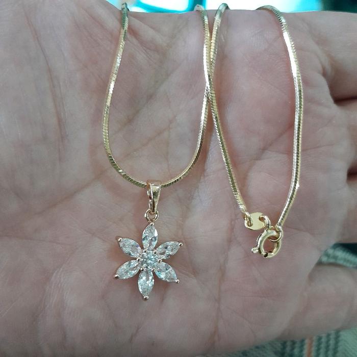kalung xuping lapis emas
