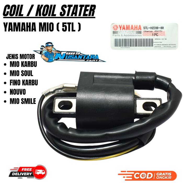 KOIL / COIL PENYALAAN API STATER STARTER MIO KARBU MIO SOUL FINO KARBU NOUVO MIO SMILE
