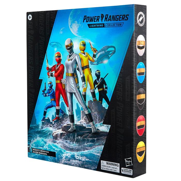 Hasbro Power Rangers Lightning Collection 5-Pack Alien Rangers Action