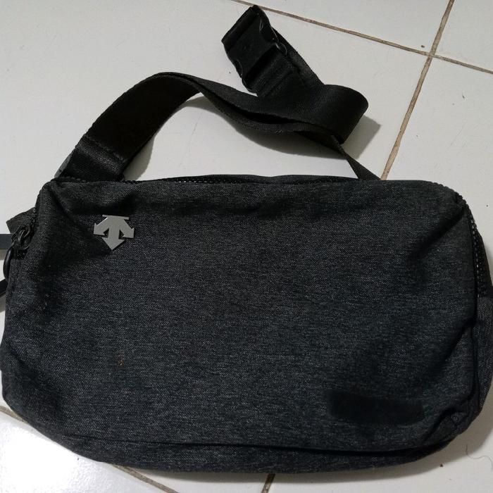 Waist Bag Descente Abu-abu Selempang