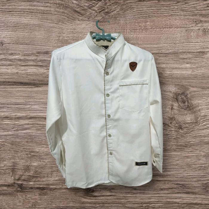 kemeja volcom premium anak anak