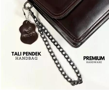 Tali tas pendek rantai premium handbag pria wanita