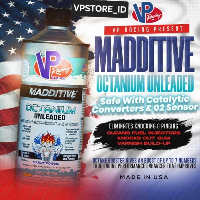 BEST SELLER Vp Racing Oktanium oktan concentrate oktan booster untuk mesin dengan bahan bakar bensin