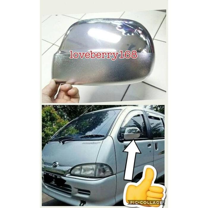 Promo cover spion CHROME utk daihatsu neo zebra espass high quality