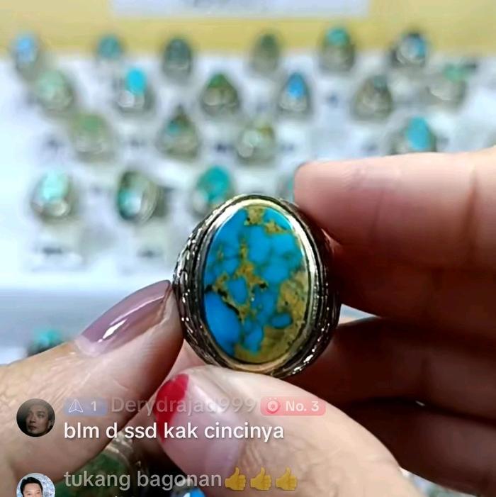 pirus persia warna biru panci