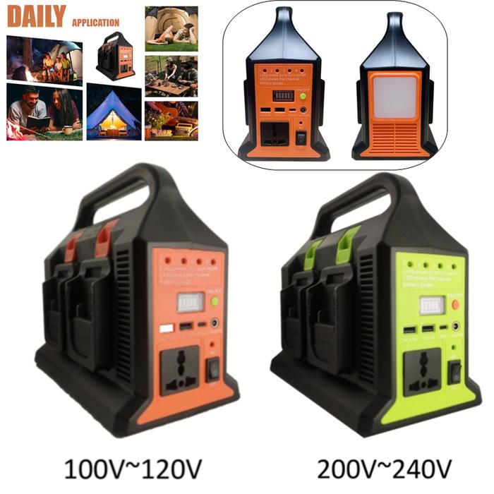 300W Outdoor Sine Wave Inverter For makita/Milwaukee Battery To AC