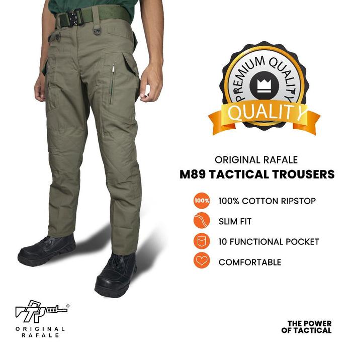 ~Harga Special~ Celana Tactical Original Rafale M89 BIGSIZE Celana Panjang Cargo PDL POL PP M89 BIGS
