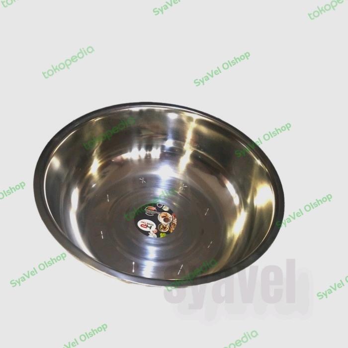baskom besar stainless 40 cm/baskom staonless steel besar 40 cm