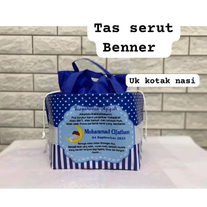 Tas Serut Benner_tas totebag_Tas sovenir_tas hajatan