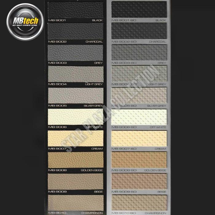 Kulit Oskar Oscar Sofa / Kursi / Jok Motor / Jok Mobil Bahan MBTECH MB-TECH Original - Camaro