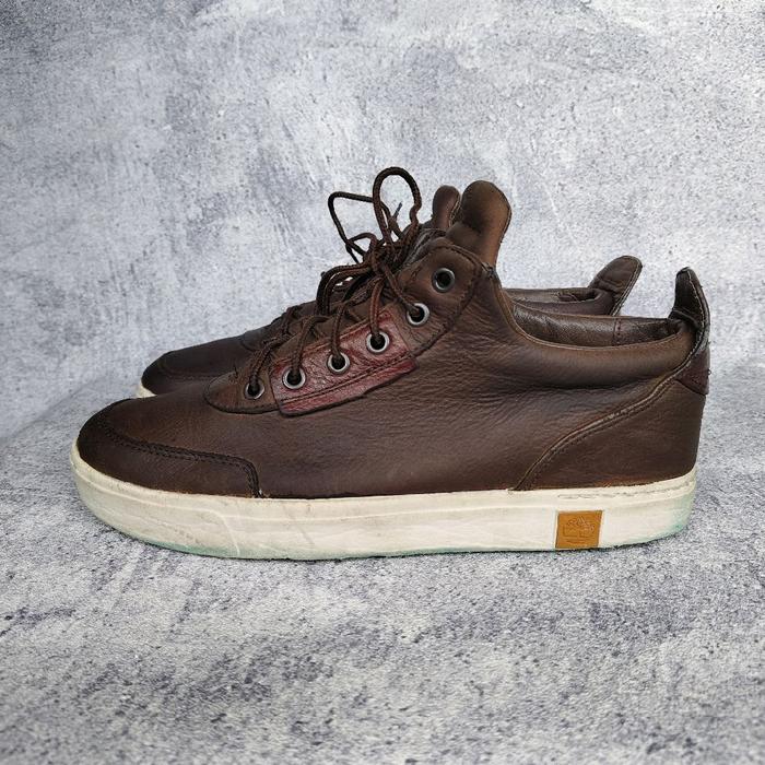 SEPATU TIMBERLAND AMHERST CHUKKA BOOT LEATHER SECOND ORIGINAL LIKE NEW Shoes Casual Pria kulit