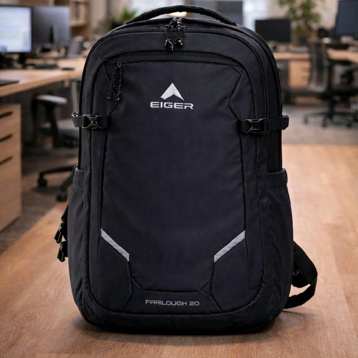 EIGER TAS EIGER FOURLOG 20L RANSEL SEKOLAH KEKINIAN BONUS BUKU PULPEN Backpack Wanita Multifungsi de