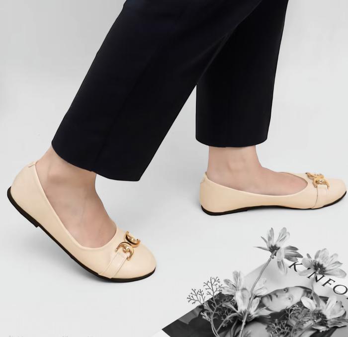 Sepatu wanita flatshoes flat shoes cewek kerja terbaru kerja santai viral ballet flats Perempuan pan