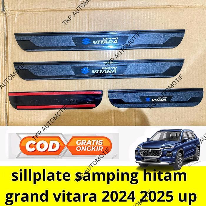 sillplate samping suzuki Grand Vitara 2024 2025 2026 hitam O1