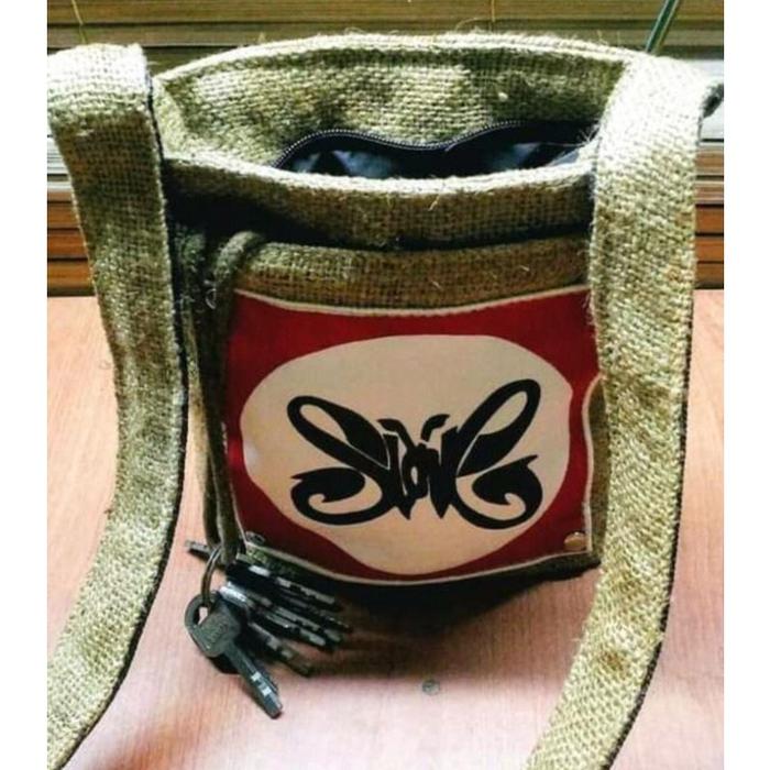 Tas Selempang Goni PRIA// TAS GONI STYLISH
