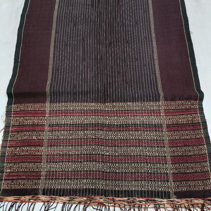 Ulos Ragi Hotang Lama Pakaian Adat Pria Batak Toba Motif