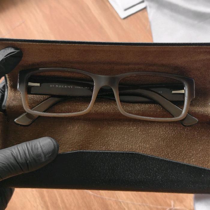 (Barunya 7jt) Kacamata Branded Italy Original Optik Tunggal Brown with Original Box
