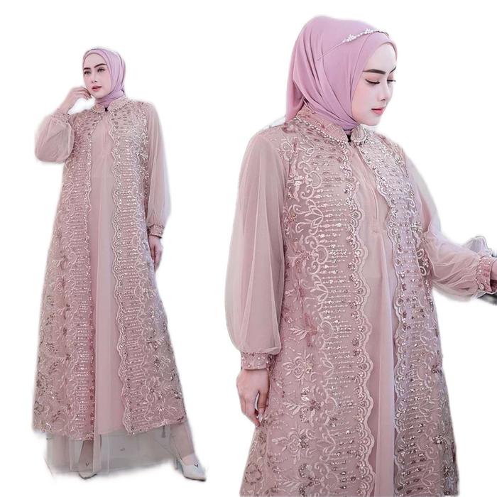 MAHALINI DRESS/ GAMIS PESTA / GAMIS KONDANGAN
