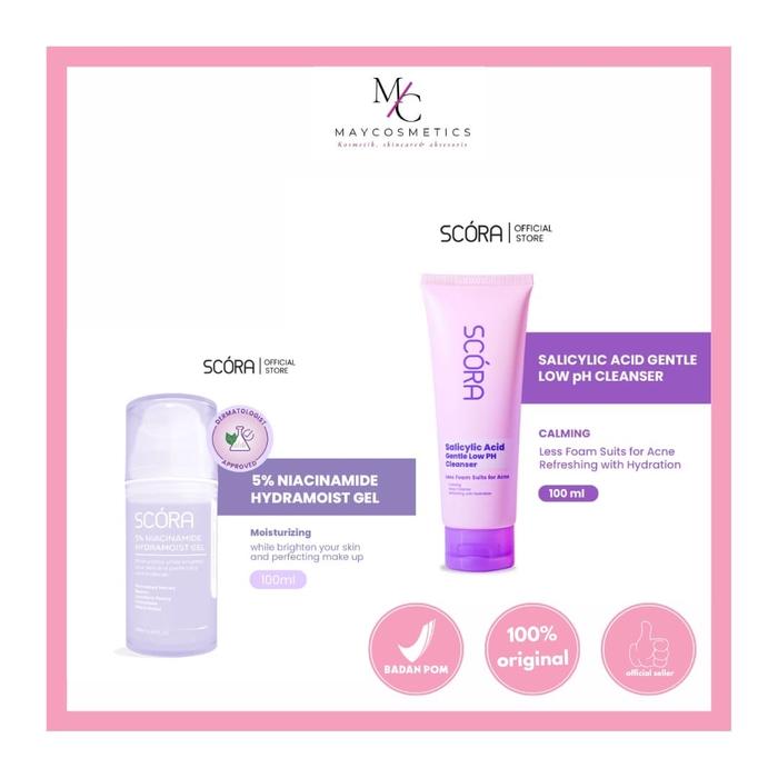 SCORA SALISILYC ACID ,SCORA NIACIMIDE MOISTURIZER