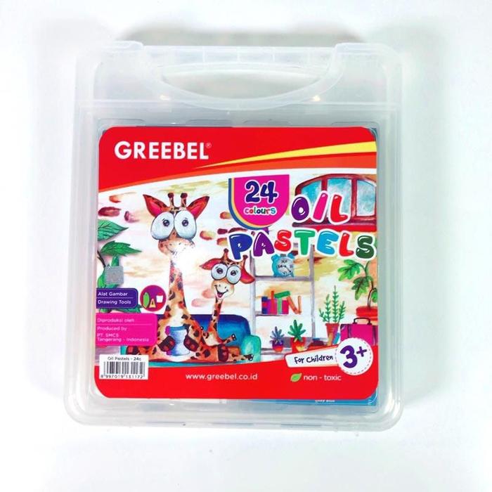 Crayon / Krayon Oil Pastel - Greebel 24 Warna MURAH!
