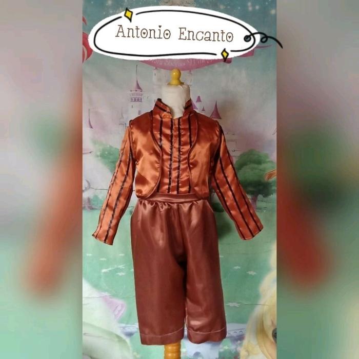 Antonio Costume Encanto Kostum Antonio Encanto Boy dan Dewasa