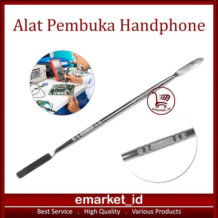 EM Alat Pembuka Handphone AA40x / Tools Besi Congkel LCD Ts HP / Casing Metal Spudger / Touchscreen