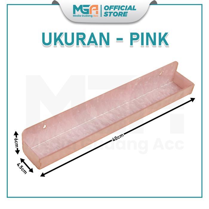 RAK AKRILIK ORGANIZER / RAK DINDING KOSMETIK / RAK KUTEK SERBAGUNA