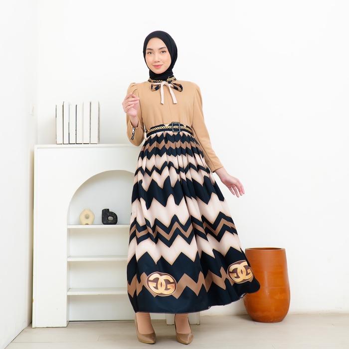 Gamis terbaru 2024, Gamis Lebaran 2024