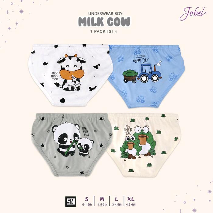 Jobel Girl - Underwear Boy Milk Cow Edition